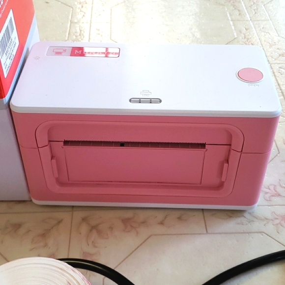 Sticker Printer Muynbyn Pink Sticker Label Maker Sticker Sheet Red Heart Labels - Picture 3 of 16